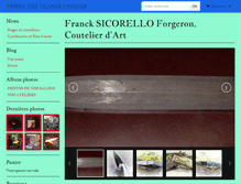 Tablet Screenshot of forge-des-terres-froides.com